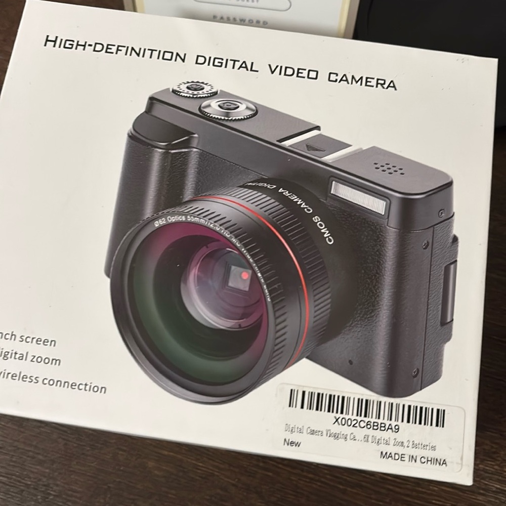Digital Camera with Flip Screen